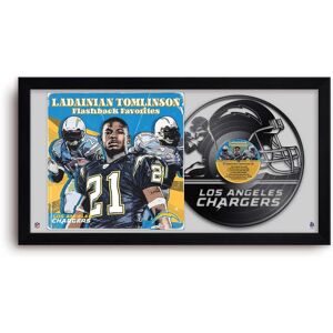 Sporticulture - LaDainian Tomlinson Los Angeles Chargers 14" x 26" Framed Art Vinyl Album Print - Black Sporticulture - LaDainian Tomlinson Los Angeles Chargers 14" x 26" Framed Art Vinyl Album Print - Black