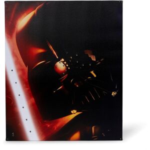 Star Wars - Illuminated Canvas Art - 23.9”x19.9” - Darth Vader - Black/Red Star Wars - Illuminated Canvas Art - 23.9”x19.9” - Darth Vader - Black/Red