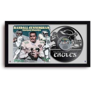 Sporticulture - Randall Cunningham Philadelphia Eagles 14" x 26" Framed Art Vinyl Album Print - Black Sporticulture - Randall Cunningham Philadelphia Eagles 14" x 26" Framed Art Vinyl Album Print - Black