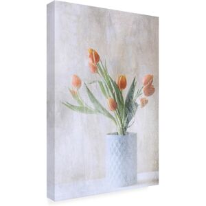 Trademark Fine Art - Delphine Devos A Bunch Of Tulips Canvas Art - 16 x 24 Inches - 16x24 - Multicolor Trademark Fine Art - Delphine Devos A Bunch Of Tulips Canvas Art - 16 x 24 Inches - 16x24 - Multicolor