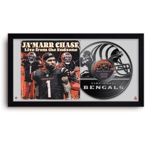 Sporticulture - Ja'Marr Chase Cincinnati Bengals 14" x 26" Framed Art Vinyl Album Print - Black Sporticulture - Ja'Marr Chase Cincinnati Bengals 14" x 26" Framed Art Vinyl Album Print - Black