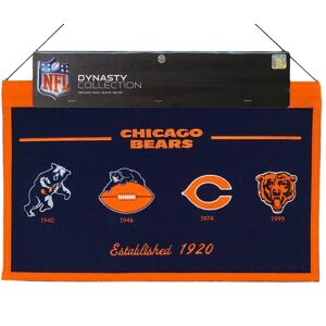 Winning Streak Sports - Chicago Football Bears - High Quality Embroidered Logo Banner Flag - Established 1920 - Multi Winning Streak Sports - Chicago Football Bears - High Quality Embroidered Logo Banner Flag - Established 1920 - Multi
