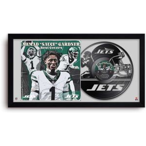Sporticulture - Ahmad Sauce Gardner 14" x 26" Framed Art Vinyl Album Print - Black Sporticulture - Ahmad Sauce Gardner 14" x 26" Framed Art Vinyl Album Print - Black