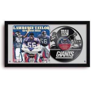 Sporticulture - Lawrence Taylor New York Giants 14" x 26" Framed Art Vinyl Album Print - Black Sporticulture - Lawrence Taylor New York Giants 14" x 26" Framed Art Vinyl Album Print - Black