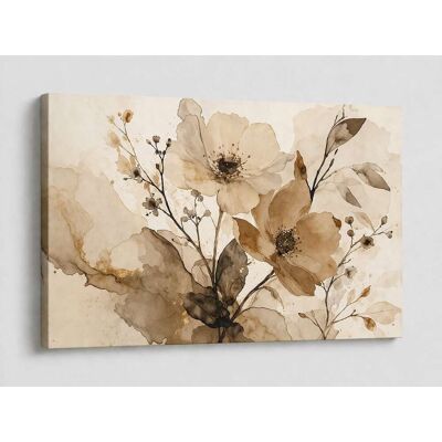 FC Design - Large Canvas 24x36" Minimalist Floral Abstract Art Painting Modern Wall Décor - MultiColor FC Design - Large Canvas 24x36" Minimalist Floral Abstract Art Painting Modern Wall Décor - MultiColor