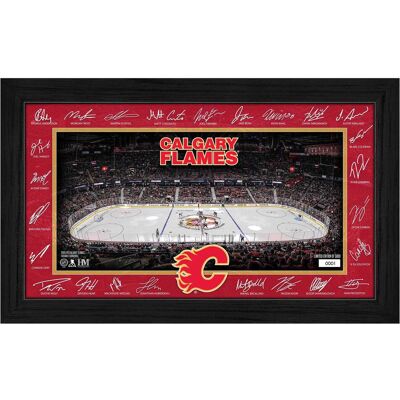 Highland Mint - Calgary Flames Limited Edition 2025 Facsimile Signature Rink Framed Photograph - Multicolor Highland Mint - Calgary Flames Limited Edition 2025 Facsimile Signature Rink Framed Photograph - Multicolor