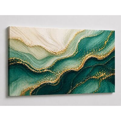 FC Design - Large Canvas 24x36" Abstract Fluid Waves Art Painting Modern Luxury Wall Décor - MultiColor FC Design - Large Canvas 24x36" Abstract Fluid Waves Art Painting Modern Luxury Wall Décor - MultiColor