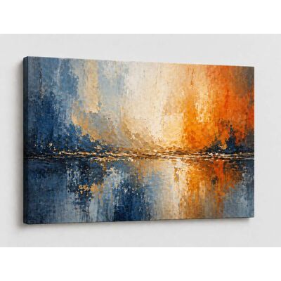 FC Design - Large Canvas 24x36" Abstract Textured Art Painting Modern Contemporary Wall Décor - MultiColor FC Design - Large Canvas 24x36" Abstract Textured Art Painting Modern Contemporary Wall Décor - MultiColor