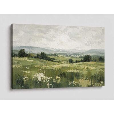 FC Design - Large Canvas 24x36" Abstract Field Landscape Nature Art Painting Modern Wall Décor - MultiColor FC Design - Large Canvas 24x36" Abstract Field Landscape Nature Art Painting Modern Wall Décor - MultiColor