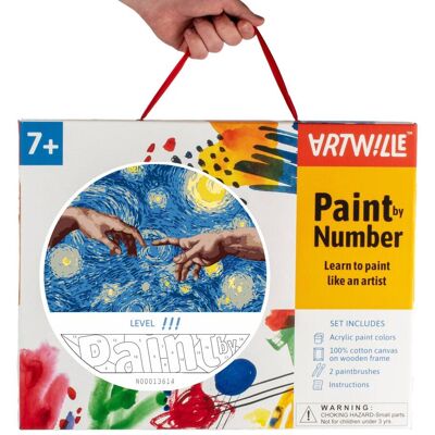Artwille - Paint By Number Kit Art In A Box Artwille - Paint By Number Kit Art In A Box