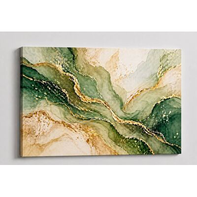 FC Design - Large Canvas 24x36" Abstract Fluid Marble Art Painting Elegant Luxury Wall Décor - MultiColor FC Design - Large Canvas 24x36" Abstract Fluid Marble Art Painting Elegant Luxury Wall Décor - MultiColor