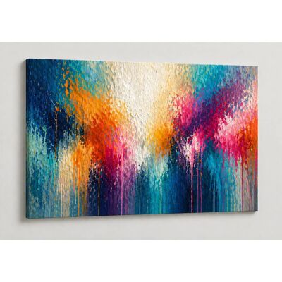 FC Design - Large Canvas 24x36" Vibrant Abstract Art Painting Modern Statement Wall Décor - MultiColor FC Design - Large Canvas 24x36" Vibrant Abstract Art Painting Modern Statement Wall Décor - MultiColor