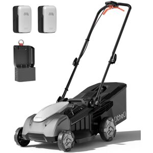 Litheli - Cordless Brushless Self-Propelled Lawn Mower , 2*40V 18" Electric Lawn Mower, with 2*5.0Ah Battery&Dual Charger Litheli - Cordless Brushless Self-Propelled Lawn Mower , 2*40V 18" Electric Lawn Mower, with 2*5.0Ah Battery&Dual Charger