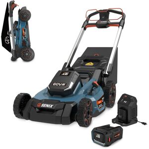 SENIX - X6 60V Max* 21" Cordless Lawn Mower, Brushless (6.0 Ah Battery & Charger Included) SENIX - X6 60V Max* 21" Cordless Lawn Mower, Brushless (6.0 Ah Battery & Charger Included)