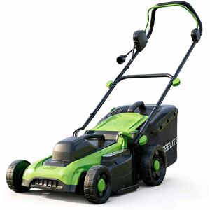 Steelite - 16-Inch 1800W Corded Lawn Mower with 10 Gallon Collection Bag & 6-Position Height Adjustment Steelite - 16-Inch 1800W Corded Lawn Mower with 10 Gallon Collection Bag & 6-Position Height Adjustment