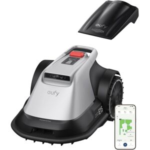 eufy - E15 Robot Lawn Mower,Max 0.2 Acres,Wireless Robot Mower with Auto Mapping,Vision Navigation,Multi-Zone Management - Gray eufy - E15 Robot Lawn Mower,Max 0.2 Acres,Wireless Robot Mower with Auto Mapping,Vision Navigation,Multi-Zone Management - Gray