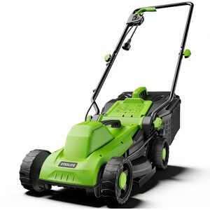 Steelite - 13 Inch 11-Amp Corded Electric Lawn Mower 5-Position Cutting Height Adjustment with 8-Gallon Collection Bag Steelite - 13 Inch 11-Amp Corded Electric Lawn Mower 5-Position Cutting Height Adjustment with 8-Gallon Collection Bag