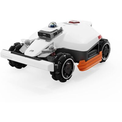 MAMMOTION - LUBA 3 AWD 3000H Robot Lawn Mower ,0.75 Acres,360° LiDAR+RTK+AI Vision Tri-Fusion Positioning,2.2-4.0in Cut - White MAMMOTION - LUBA 3 AWD 3000H Robot Lawn Mower ,0.75 Acres,360° LiDAR+RTK+AI Vision Tri-Fusion Positioning,2.2-4.0in Cut - White
