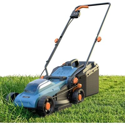 Ealiga - Cordless Electric Lawn Mower 16" Compatible with Makita 18V Battery 2-in-1 Brushless Push Mower (Tool Only) Ealiga - Cordless Electric Lawn Mower 16" Compatible with Makita 18V Battery 2-in-1 Brushless Push Mower (Tool Only)