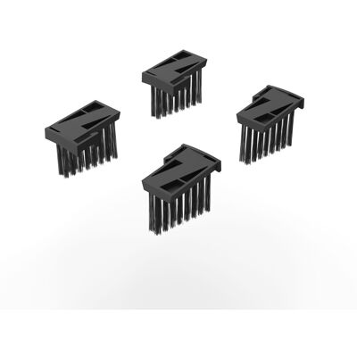 WORX - WA0945 Wheel Cleaning Brush Attachment for Landroid Vision Cloud 4WD Robotic Lawn Mowers (4 pcs) - Black WORX - WA0945 Wheel Cleaning Brush Attachment for Landroid Vision Cloud 4WD Robotic Lawn Mowers (4 pcs) - Black