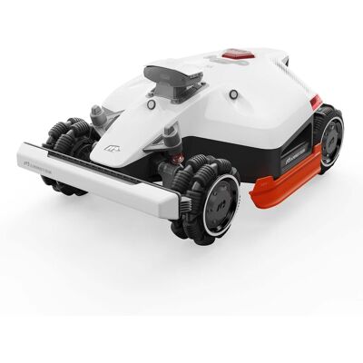 MAMMOTION - LUBA 2 AWD 3000HX Robot Lawn Mower, AWD for 80% Slope, With 4G, Reception 0.75, Max 0.88 Acre ,2.2"-4.0"Cutting Height - White MAMMOTION - LUBA 2 AWD 3000HX Robot Lawn Mower, AWD for 80% Slope, With 4G, Reception 0.75, Max 0.88 Acre ,2.2"-4.0"Cutting Height - White