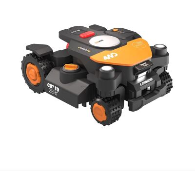WORX - Landroid Vision 4WD 1/2 Acre Robotic Lawn Mower, AI Obstacle Avoidance, Cloud Navigation, Auto Mapping App Control WR342 - Black WORX - Landroid Vision 4WD 1/2 Acre Robotic Lawn Mower, AI Obstacle Avoidance, Cloud Navigation, Auto Mapping App Control WR342 - Black