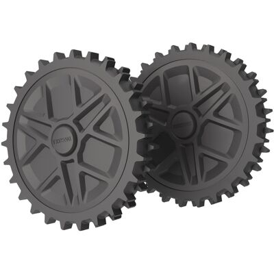 WORX - WA0967 Standard Wheels for Landroid Vision Cloud 2WD Robotic Lawn Mowers - Black WORX - WA0967 Standard Wheels for Landroid Vision Cloud 2WD Robotic Lawn Mowers - Black