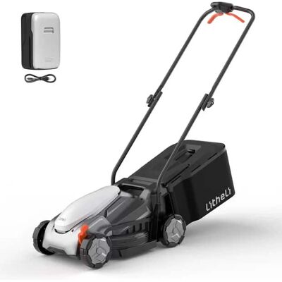 Litheli - 20V U20 Series 14-Inch Cordless Brushless Lawn Mower, With 5.0Ah Battery Litheli - 20V U20 Series 14-Inch Cordless Brushless Lawn Mower, With 5.0Ah Battery