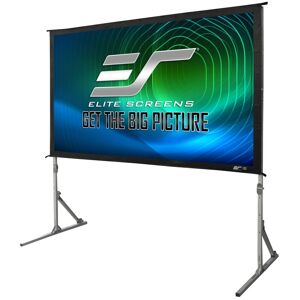 Elite Screens - Yard Master Plus Portable Outdoor Folding-Frame Matte White Screen, 120" diag., 16:9, Carry Bag, OMS120H2PLUS Elite Screens - Yard Master Plus Portable Outdoor Folding-Frame Matte White Screen, 120" diag., 16:9, Carry Bag, OMS120H2PLUS