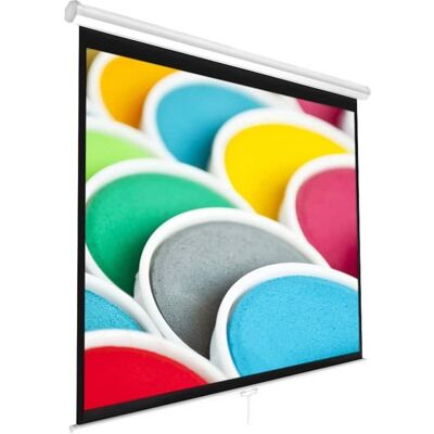 Pyle - Pro 100" Projector Screen - White Pyle - Pro 100" Projector Screen - White