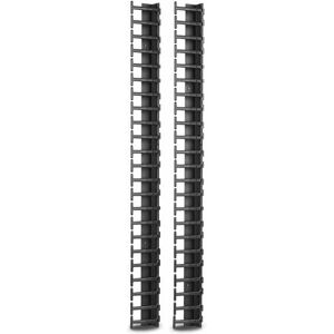 APC - NetShelter Cable Management, Vertical Cable Manager, for NetShelter SX 600mm Wide 48U, Set of 2, 107 x 2045 x 45 mm - Black APC - NetShelter Cable Management, Vertical Cable Manager, for NetShelter SX 600mm Wide 48U, Set of 2, 107 x 2045 x 45 mm - Black