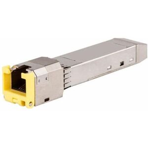 HP - Aruba Networking 1G SFP RJ45 100m Cat5e Transceiver - For Data Networking, Optical Network - 1 x RJ-45 1000Base-T - Black HP - Aruba Networking 1G SFP RJ45 100m Cat5e Transceiver - For Data Networking, Optical Network - 1 x RJ-45 1000Base-T - Black