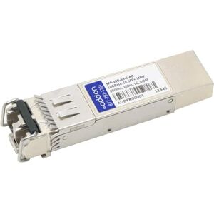 AddOn - Cisco® SFP-10G-SR-S Compatible TAA 10GBase-SR SFP+ Transceiver (MMF, 850nm, 300m, LC, DOM) - For Data - Black AddOn - Cisco® SFP-10G-SR-S Compatible TAA 10GBase-SR SFP+ Transceiver (MMF, 850nm, 300m, LC, DOM) - For Data - Black