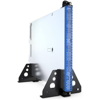 RackSolutions - Universal Adjustable Rack To Tower Stand (1U-2U) - Black RackSolutions - Universal Adjustable Rack To Tower Stand (1U-2U) - Black