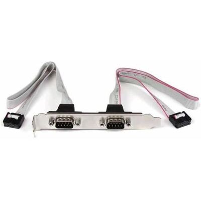 Startech - 2 Port 16in DB9 Serial Port Bracket to 10 Pin Header Startech - 2 Port 16in DB9 Serial Port Bracket to 10 Pin Header