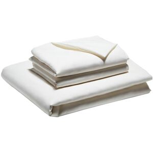 VEVOR - 4-Piece Bed Sheet Set - King Size, 100% Brushed Microfiber Bedding Set with 2 Pillowcases, 1 Flat Sheet & 1 Fitted Sheet - White VEVOR - 4-Piece Bed Sheet Set - King Size, 100% Brushed Microfiber Bedding Set with 2 Pillowcases, 1 Flat Sheet & 1 Fitted Sheet - White