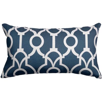 Majestic Home - Pillow 12x20 Athens Navy - Blue Majestic Home - Pillow 12x20 Athens Navy - Blue
