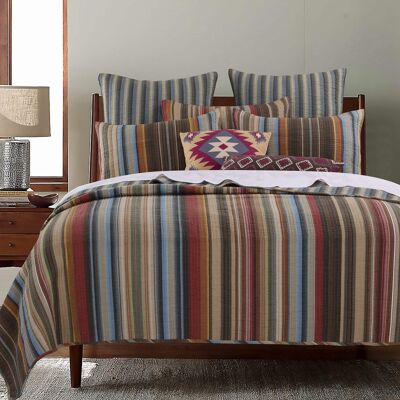 Greenland Home Fashions - Greenland Home Fashion Durango High Quality And Stylish Comfort Bedding Set - 5 - Piece - Full/Queen 90x90" - Stampede Greenland Home Fashions - Greenland Home Fashion Durango High Quality And Stylish Comfort Bedding Set - 5 - Piece - Full/Queen 90x90" - Stampede