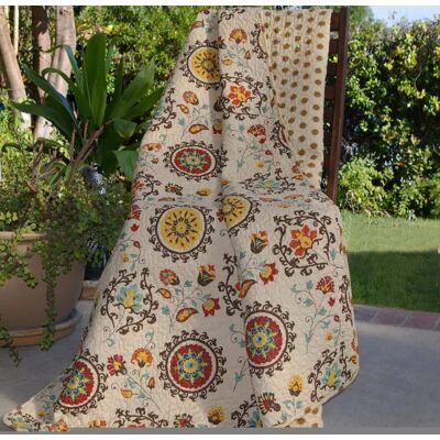 Greenland Home Fashions - Greenland Home Fashion Andorra Accessory Throw Blanket - 50x60" - Multi Greenland Home Fashions - Greenland Home Fashion Andorra Accessory Throw Blanket - 50x60" - Multi