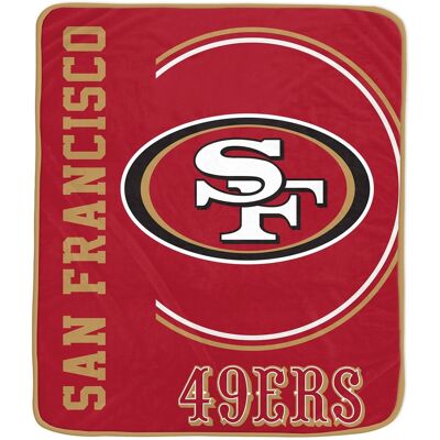 Pegasus - San Francisco 49ers 50" x 60" Keep It Simple Ultra Soft Blanket - Multicolor Pegasus - San Francisco 49ers 50" x 60" Keep It Simple Ultra Soft Blanket - Multicolor