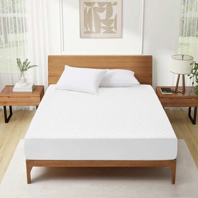 Peace Nest - Waterproof Mattress Protector - Noiseless & Secure Fit - Twin Extra Long - White Peace Nest - Waterproof Mattress Protector - Noiseless & Secure Fit - Twin Extra Long - White