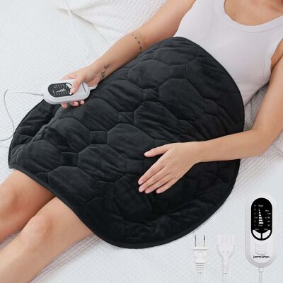 immtree - Weighted Heating Pad 7 lbs 29"x24" - Heated Blanket for Pain Relief - Black immtree - Weighted Heating Pad 7 lbs 29"x24" - Heated Blanket for Pain Relief - Black