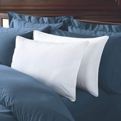Sweet Home Collection - Bed Pillows for Sleeping Down and Feather 100% Premium Bed Pillow 2 Pack Standard - White Sweet Home Collection - Bed Pillows for Sleeping Down and Feather 100% Premium Bed Pillow 2 Pack Standard - White