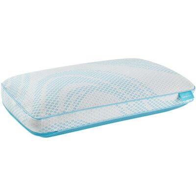 Tempur-Pedic - TEMPUR-Breeze® ProHi Pillow - King - White Tempur-Pedic - TEMPUR-Breeze® ProHi Pillow - King - White
