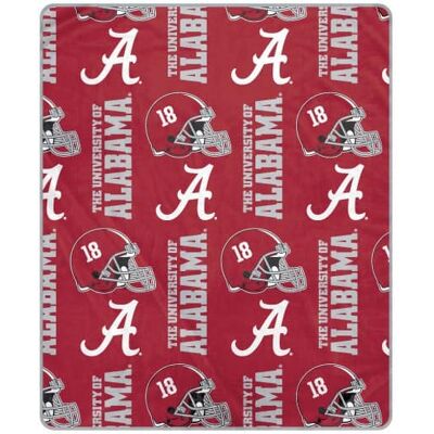 Pegasus - Alabama Crimson Tide 50" x 60" Homefield Stacked Logos Ultra Soft Blanket - Multicolor Pegasus - Alabama Crimson Tide 50" x 60" Homefield Stacked Logos Ultra Soft Blanket - Multicolor