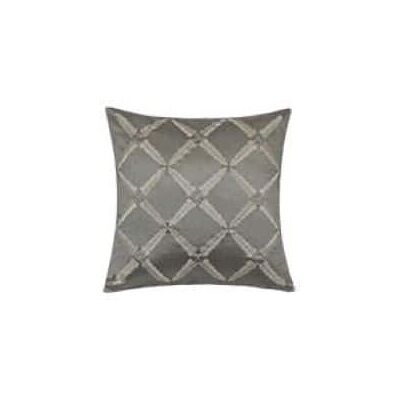 LuXeo - Rhine Geometric Throw Pillow - Gray LuXeo - Rhine Geometric Throw Pillow - Gray