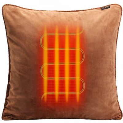 ororo - Heated Pillowcase 18" - Brown ororo - Heated Pillowcase 18" - Brown