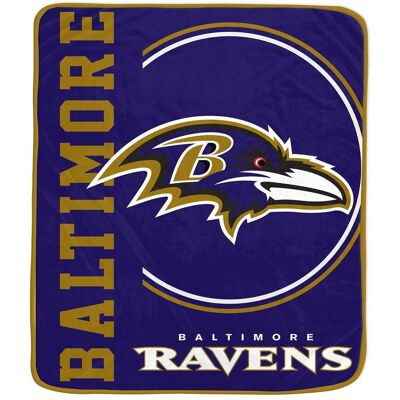 Pegasus - Baltimore Ravens 50" x 60" Keep It Simple Ultra Soft Blanket - Multicolor Pegasus - Baltimore Ravens 50" x 60" Keep It Simple Ultra Soft Blanket - Multicolor