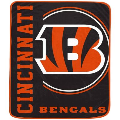 Pegasus - Cincinnati Bengals 50" x 60" Keep It Simple Ultra Soft Blanket - Multicolor Pegasus - Cincinnati Bengals 50" x 60" Keep It Simple Ultra Soft Blanket - Multicolor