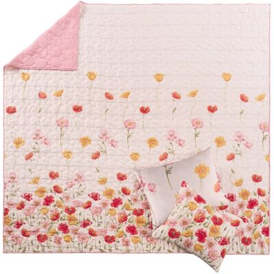 Greenland Home Fashions - 100% Brushed Microfiber Breeze Quilt 2 Piece Set Twin/XL - Blush Greenland Home Fashions - 100% Brushed Microfiber Breeze Quilt 2 Piece Set Twin/XL - Blush